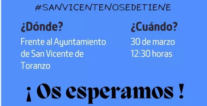 Vecinos de San Vicente de Toranzo se concentrarán el sábado en defensa de la gestión del agua por parte del pueblo