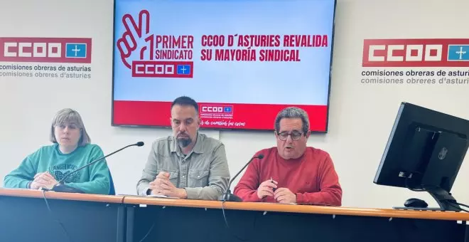 CCOO se mantiene como el sindicato más votado en Asturies