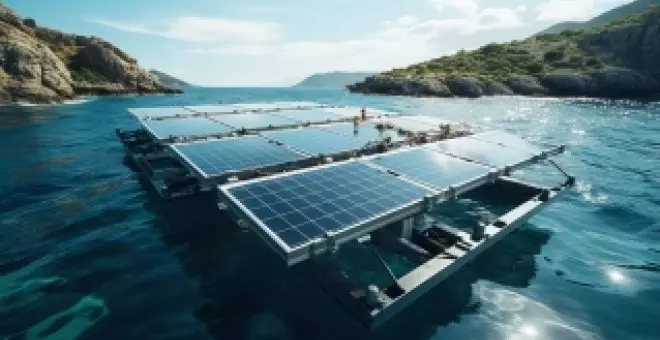 Los paneles solares flotantes ofrecen energía casi infinita si los colocas en el lugar correcto