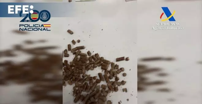 La Policía interviene en Reus (Tarragona) 16 toneladas de pélets impregnados de cocaína