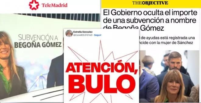 La noticia más falsa que un billete con la cara de Peppa Pig sobre la esposa de Pedro Sánchez (que Telemadrid ha difundido)