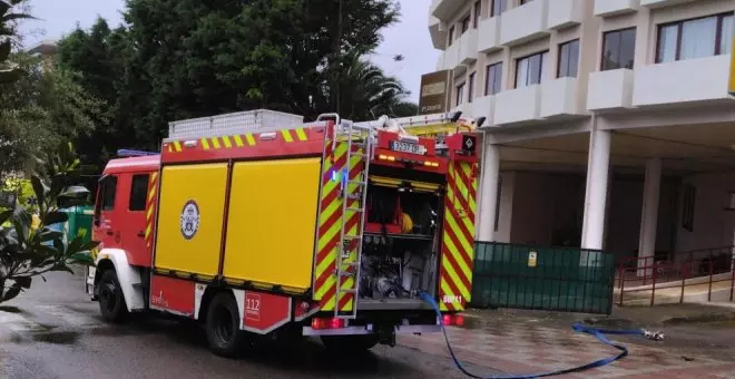 La aparición de humo en una residencia de mayores de Santoña casi obliga al desalojo