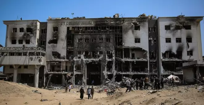 Así ha comprobado la OMS "el horror" que Israel ha perpetrado en el hospital más grande de Gaza