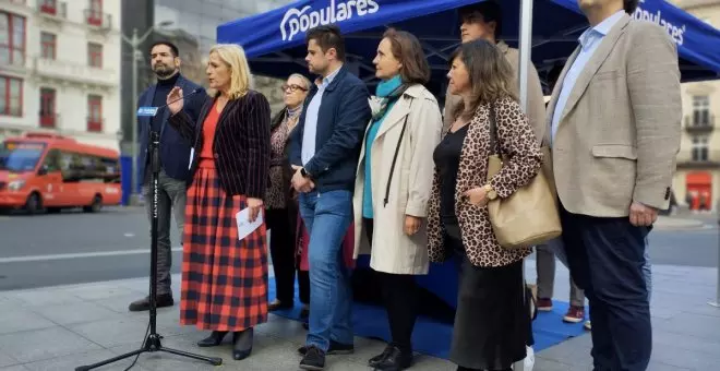 El PP vasco se aferra al discurso sobre la seguridad y pide mano dura a la Ertzaintza en plena pugna con Vox