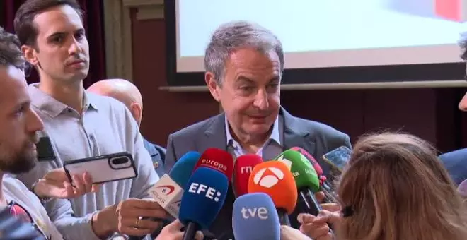 Zapatero: "La amnistía servirá para que los beneficiados valoren la grandeza de la democracia española"