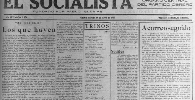 Las prioridades municipales socialistas en 1931