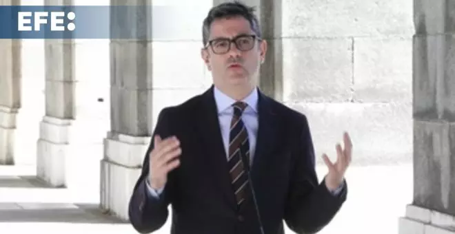Bolaños pide al PP que "atienda el clamor en la Justicia" para renovar el CGPJ