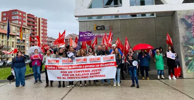 El sector de la discapacidad sale a la calle para exigir el desbloqueo de la negociación del convenio