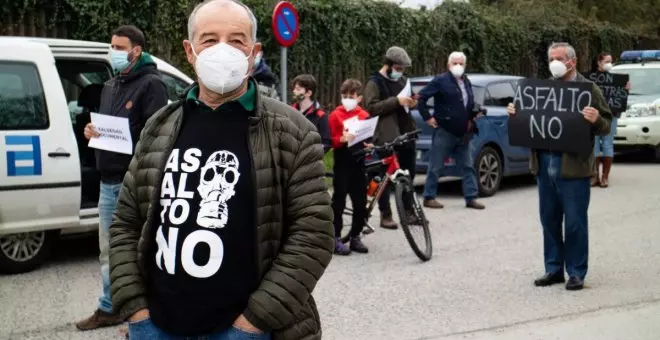 Los vecinos de Priorio critican la inacción del ayuntamiento para ejecutar una orden que perjudica a la cantera