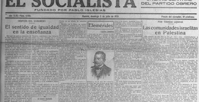 Igualdad y educación en el socialismo español en 1918