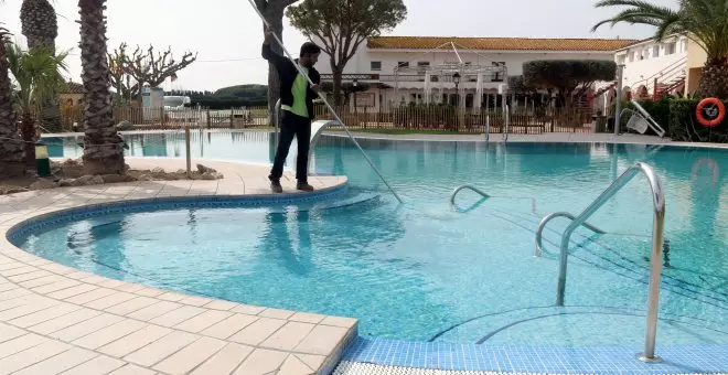 Els càmpings catalans asseguren que tindran les piscines "a ple rendiment" a l'estiu malgrat la sequera