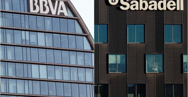 El BBVA presenta oficialmente su OPA hostil sobre el Banco Sabadell