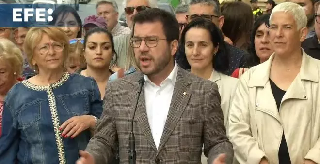 Pere Aragonès llama a los catalanes a votar "con toda la energía, la fuerza y el entusiasmo"