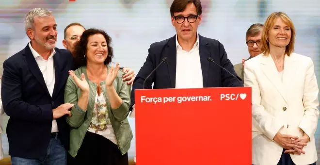 El PSC guanya amb claredat i Illa intentarà governar amb suport d'ERC i Comuns després de l'enfonsament independentista