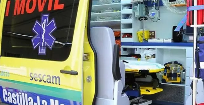 Trasladado en UVI al Hospital de Albacete un ciclista de 17 años tras colisionar con un coche