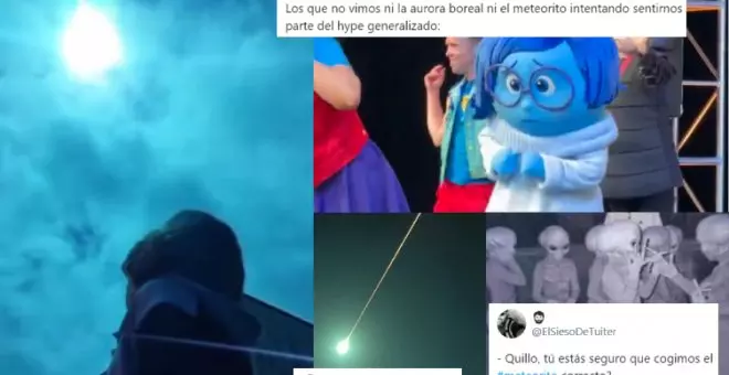 "Pedro Sánchez ahora tendrá que enfrentarse a una invasión alienígena": los mejores memes de la bola de fuego que sobrevoló España
