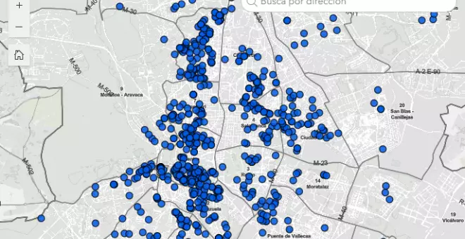Solo el 8% de pisos turísticos de Madrid tienen licencia: consulta el mapa interactivo