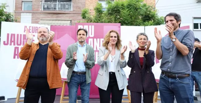 Comuns Sumar es compromet a defensar el català a Europa i crida a la mobilització per derrotar la dreta