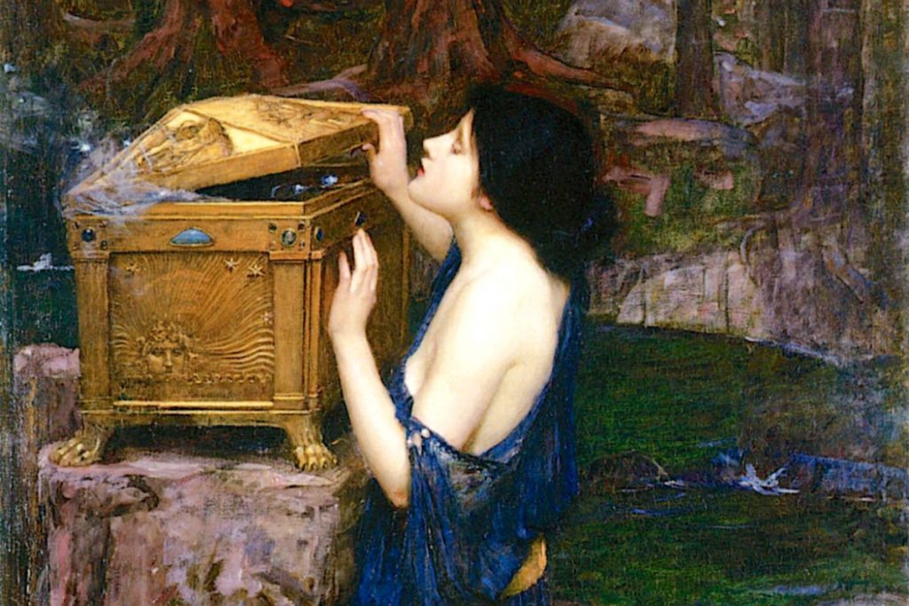 'Pandora' de John William Waterhouse