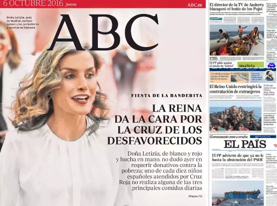 Las portadas de los diarios