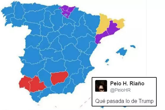 La victoria de Trump en España sería imposible, ¿verdad?