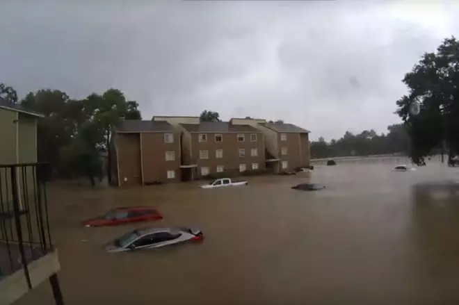 Huracán Harvey en Houston