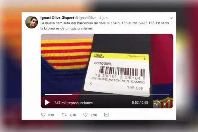Hacia abajo Asesorar vitalidad Tot el camp es un clam: la nueva camiseta del FC Barcelona enfada en las  redes por partida triple | Tremending
