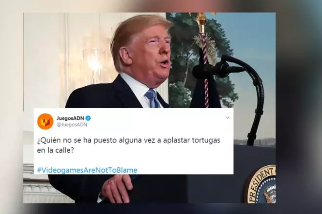 La acusación a los videojuegos de Trump ha causado el rechazo de miles de usuarios