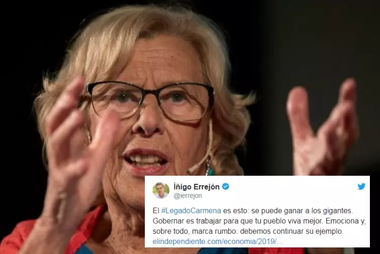 Elecciones generales: «No se puede tener más cara»: duras críticas a Errejón tras hablar del legado de Carmena