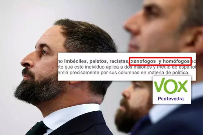 Santiago Abascal, líder de Vox, un partido "xenófobo y homófobo". / EFE