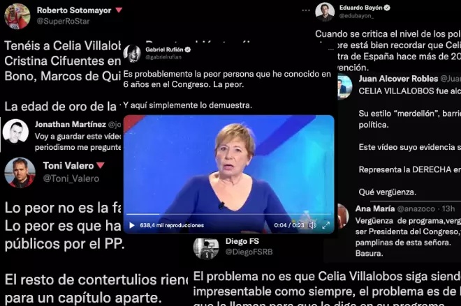 Tutis que expresan su indignación ante las palabras de Villalobos.