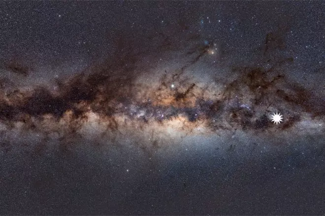 Un grupo de astrofísicos ha descubierto un extraño objeto en la Vía Láctea que emite "enormes ráfagas de energía" intermitentes cada dieciocho minutos Natasha Hurley-Walker / ICRAR / Curtin / EFE
