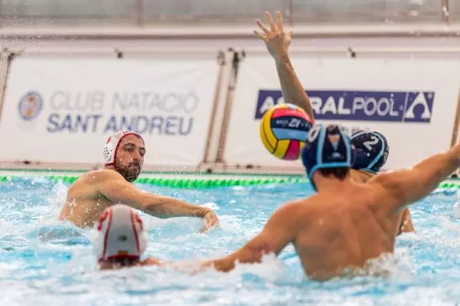 El waterpolista Víctor Gutiérrez durante una competición. AFP7 / Europa Press