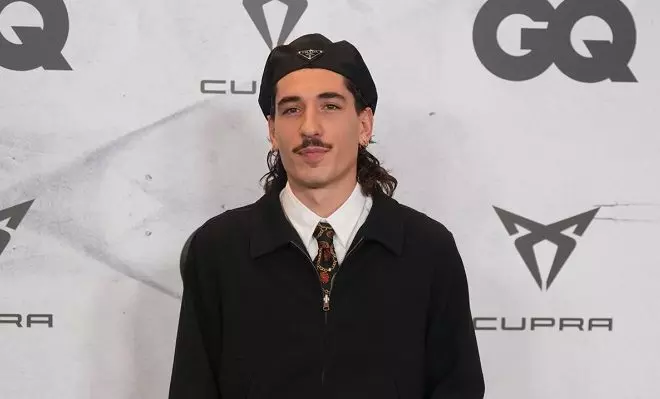 Héctor Bellerín, a su llegada a la entrega de los Premios GQ Hombre del Año celebrada en Madrid.- Borja Sánchez-Trillo / EFE