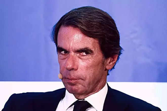 El expresidente del Gobierno y presidente del Instituto Atlántico de Gobierno, IADG, José María Aznar. — Europa Press