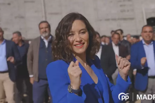 Una captura de pantalla del vídeo de presentación de candidatos para el 28M del PP en la Comunidad de Madrid