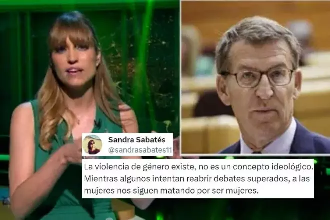 La respuesta de Sandra Sabatés a PP y Vox: "La violencia de género existe, no es un concepto ideológico". / El Intermedio