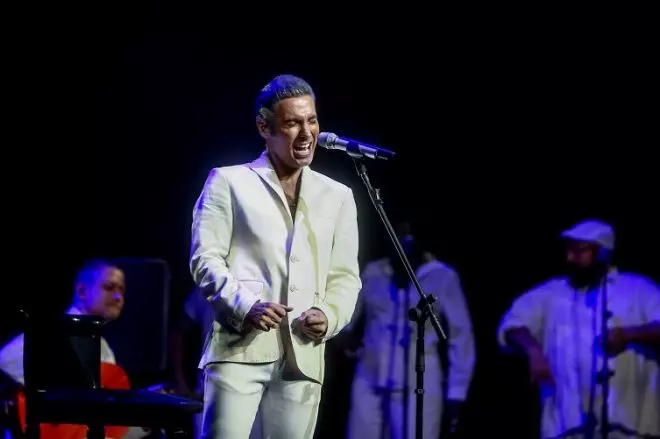 Pitingo actúa en un concierto benéfico en el Teatro Real, a 21 de septiembre de 2021 en Madrid.- Ricardo Rubio / Europa Press