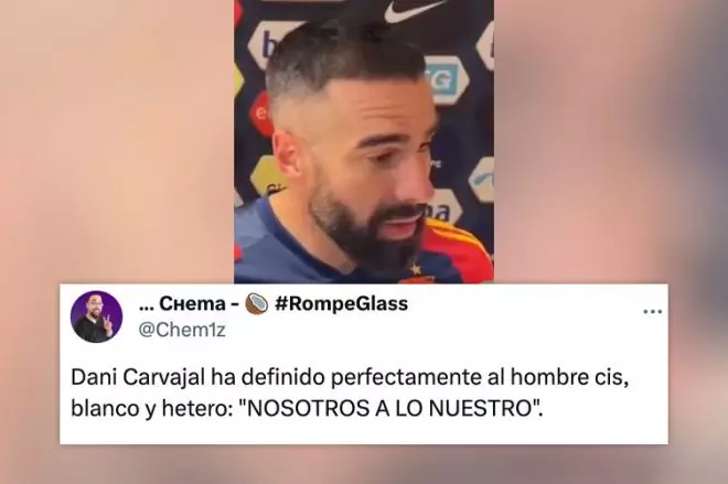 Dani Carvajal respondiendo a las palabras de Aitana Bonmatí en 'Salvados'