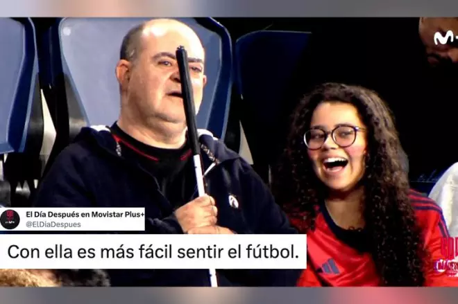 El aplaudido vídeo de 'El Día Después' sobre un discapacitado visual y su hija disfrutando una tarde de fútbol.