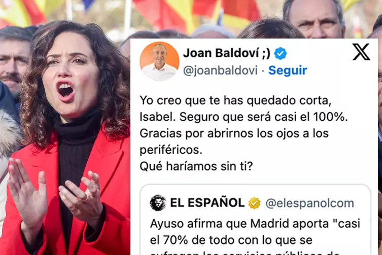 "Ayuso miente. Da igual cuándo leas esto": la presidenta madrileña se monta su propia versión del 'España nos roba'
