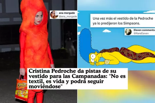 Memes sobre el vestido de Cristina Pedroche para las Campanadas.-