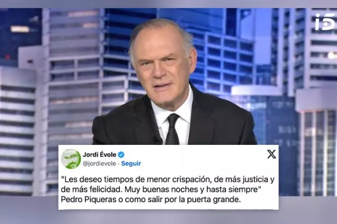 Pedro Piqueras se despide tras 51 años de profesión.-