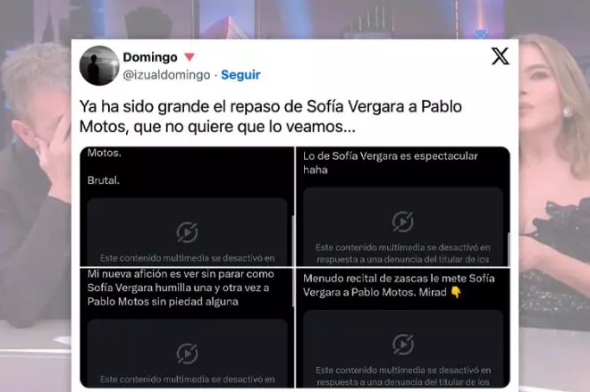 Vídeos eliminados con las pullas de Sofía Vergara a Pablo Motos en 'El Hormiguero'