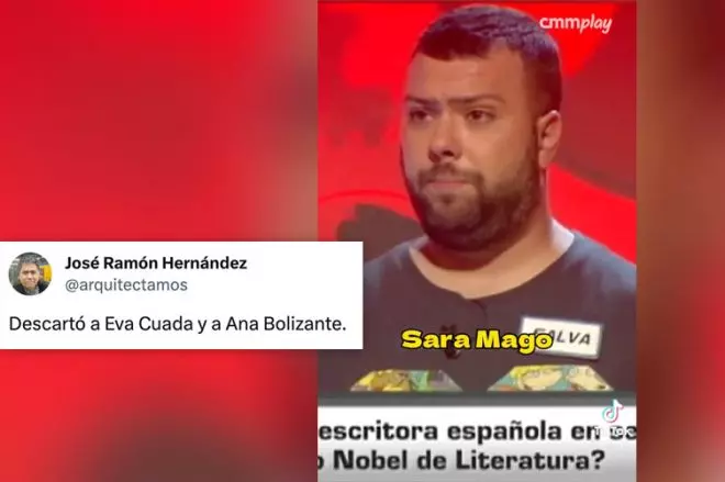 La metedura de pata de un concursante de la tele al responder "Sara Mago"