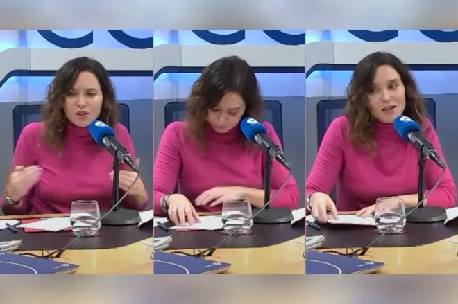Isabel Díaz Ayuso en la cadena COPE.