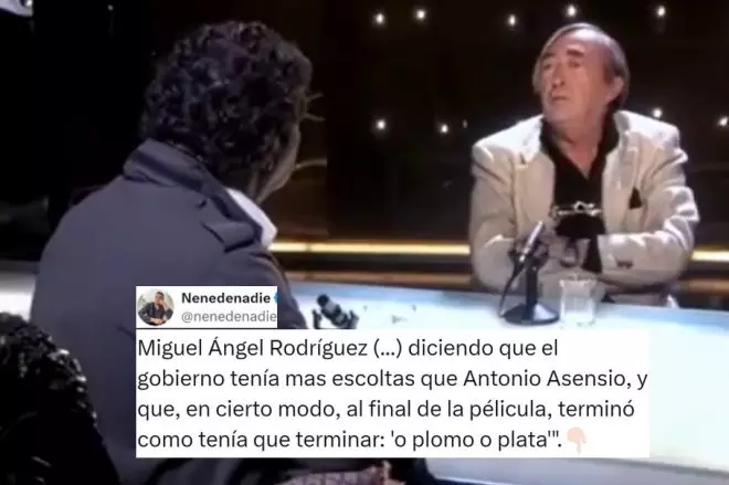 José Oneto relata a Jesús Quintero las amenazas de Miguel Ángel Rodríguez en tiempos de José María Aznar. / 'Ratones coloraos'