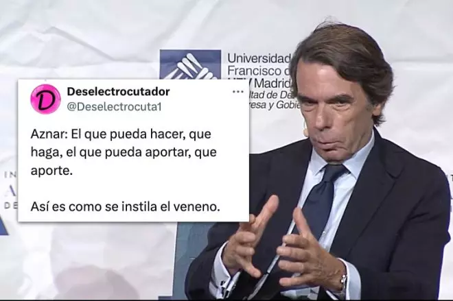 José María Aznar el pasado mes de noviembre.-