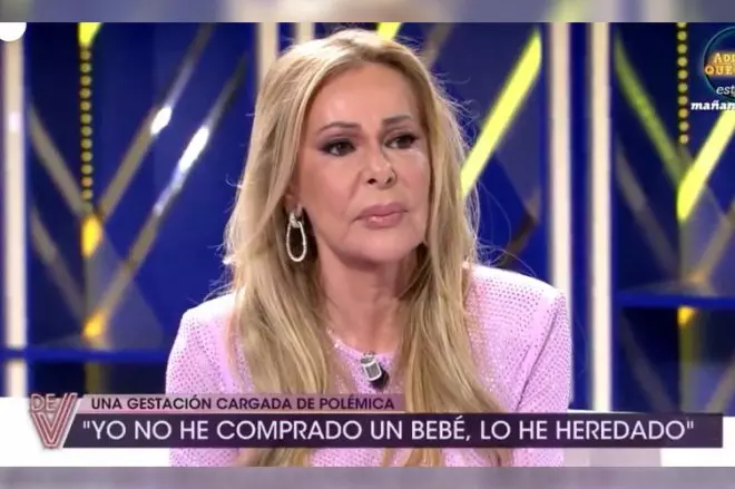 Ana Obregón en el programa 'De viernes'.- TELECINCO