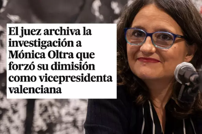 Mónica Oltra, en una fotografía de archivo de noviembre de 2022.- JORGE GIL (EUROPA PRESS)